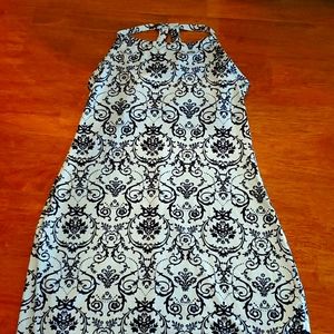 Light green and blue sun dress